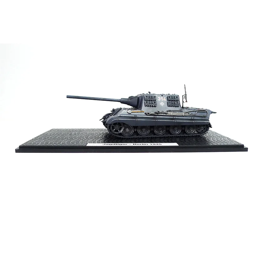 Tank Jagdtiger grey 1:72 Diecast Model