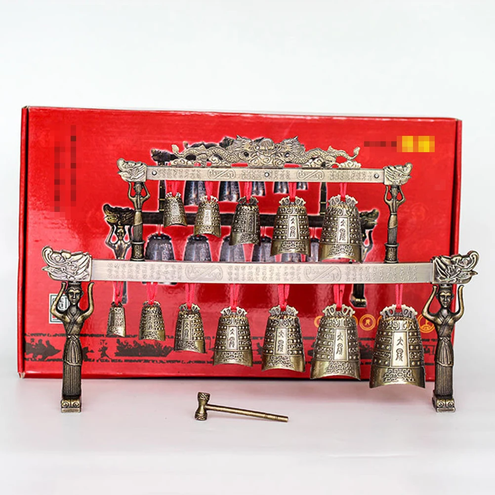 

Гонг Двойные колокольчики Ударные инструменты для взрослых Круглые винтажные украшения