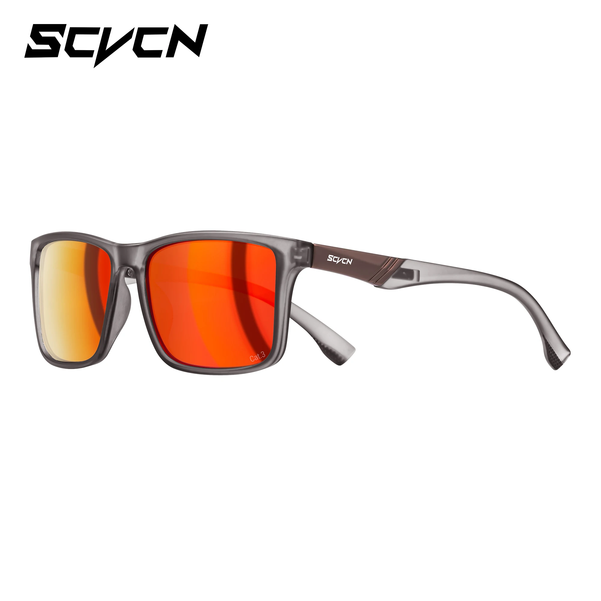 SVCN Neue polarisierte Angel-Sonnenbrille für Männer und Frauen, UV400-Schutz-Sonnenbrille zum Fahren, modische Golf-Reisebrille