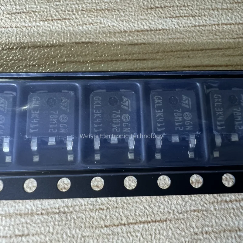

L78M12CDT-TR Silkscreen 78M12 TO-252 Linear Regulator Brand New Original