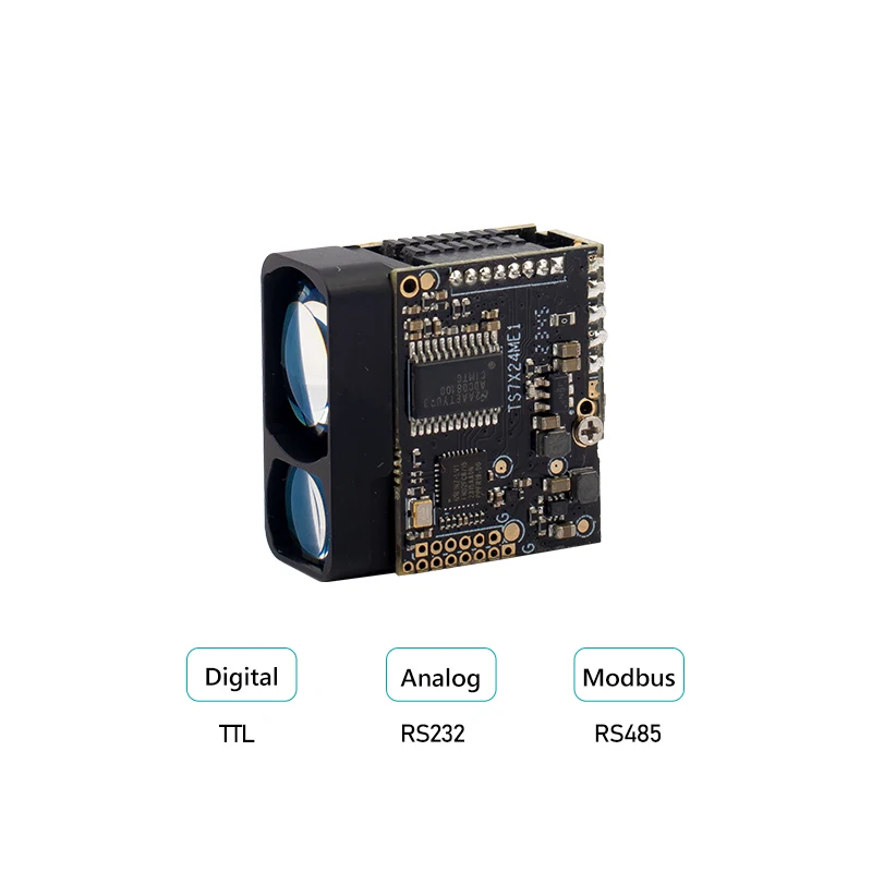 TS1224 1500m Long Range Lidar Laser Sensor for Thermal Scope TOF Laser Range Sensor Laser Rangefinder Sensor Module