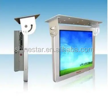 24 Inch coach TFT LED 3G 4G Signage Display Bus