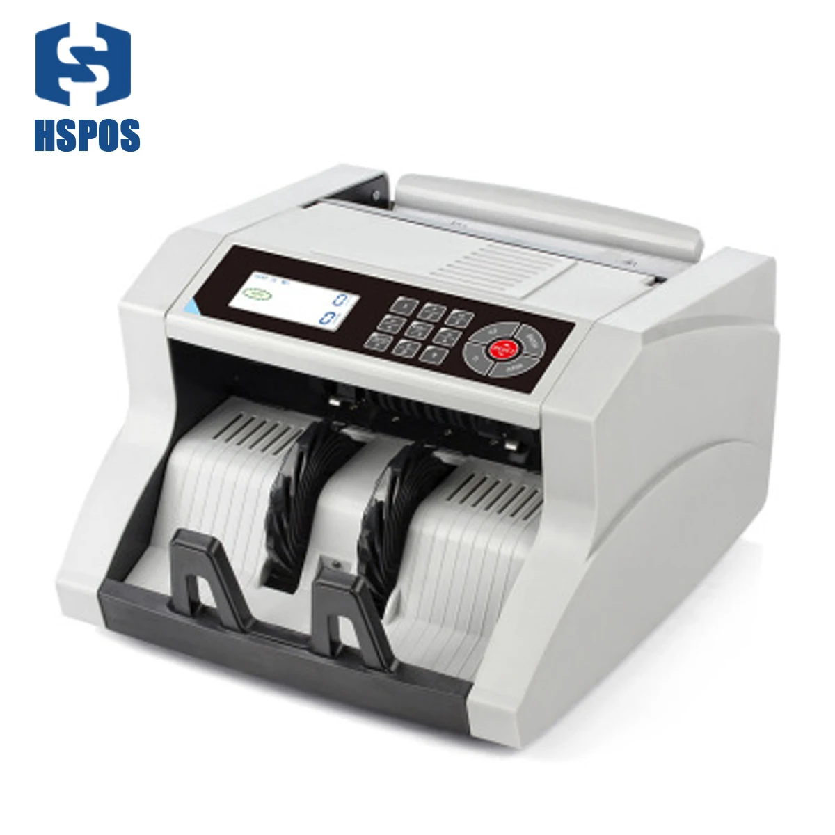 HSPOS Automatic Counting LCD Color Changing Display Money Counter With Auto Manual Function  HS-148