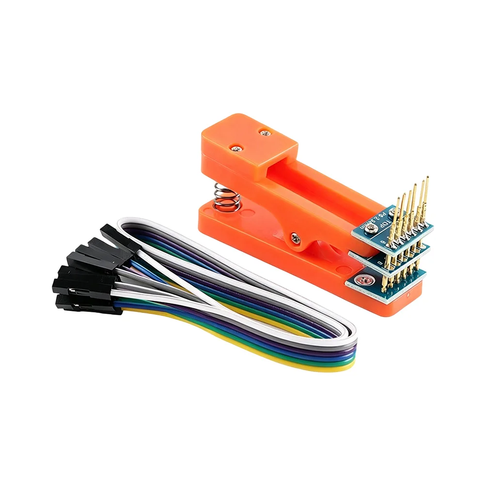 2.54mm Pitch PCB Clamp Fixture Spring Pin Probe For For Arduino For STM32 Programming Debugging Integrated Circuit Testing Tool