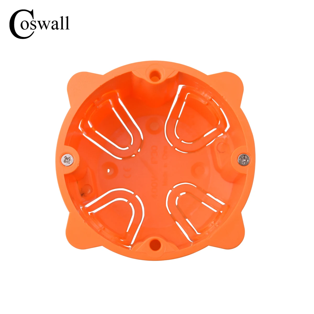 Fireproof PC material 1 Gang Dry Lining Box For Gypsum Board/Drywall/Plasterboad 47mm Depth Wall Switch BOX Socket Cassette