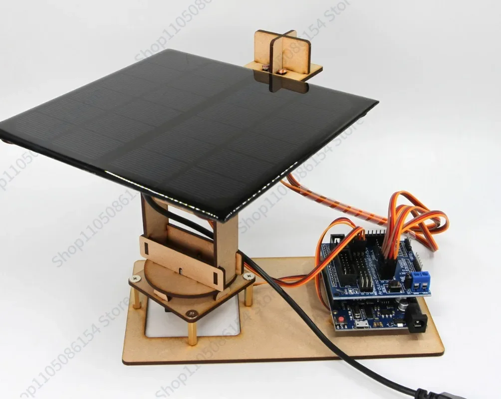 Smart Solar Tracking Machine Mobile Phone Charging Power Generation Suitable for Arduino Stem Projects