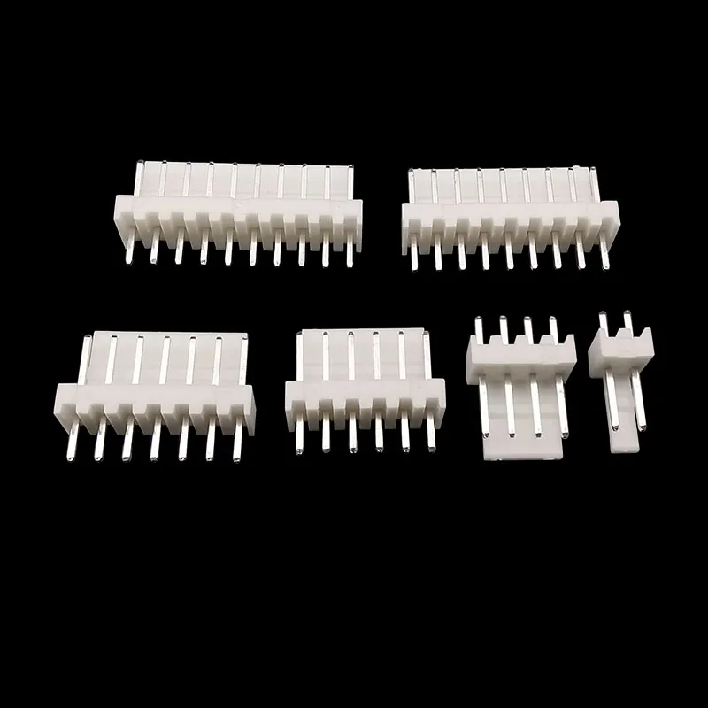 50Pcs KF-2510 Pitch 2.54mm Terminal 2/3/4/5/6/7/8/9/10 Pin Male Plug / Female Socket Housing Plastic Shell Pin Header Connector