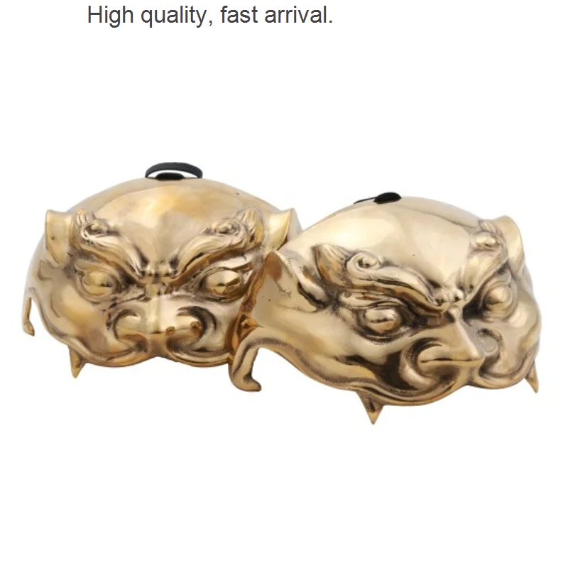 Long Lion Tang Shoulder Swallow-Copper-Rubber-Zinc Alloy Material-Chinese Nail Polish Accessories