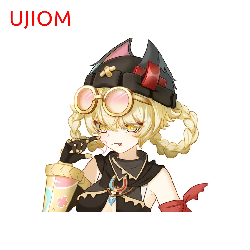 UJIOM Fashion Genshin Impact Jahoda Wall Sticker Delicate Tendy Enchanting Sunscreen PVC Decal Pretty Adhesive Wallpaper