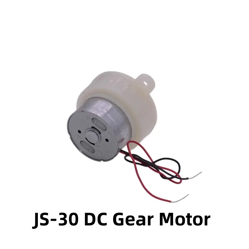 3V5V6V JS-30 Micro DC Reduction Gear Motor 300 Silent For Rotating Handicraft Display Table Light Box Advertising DIY Model