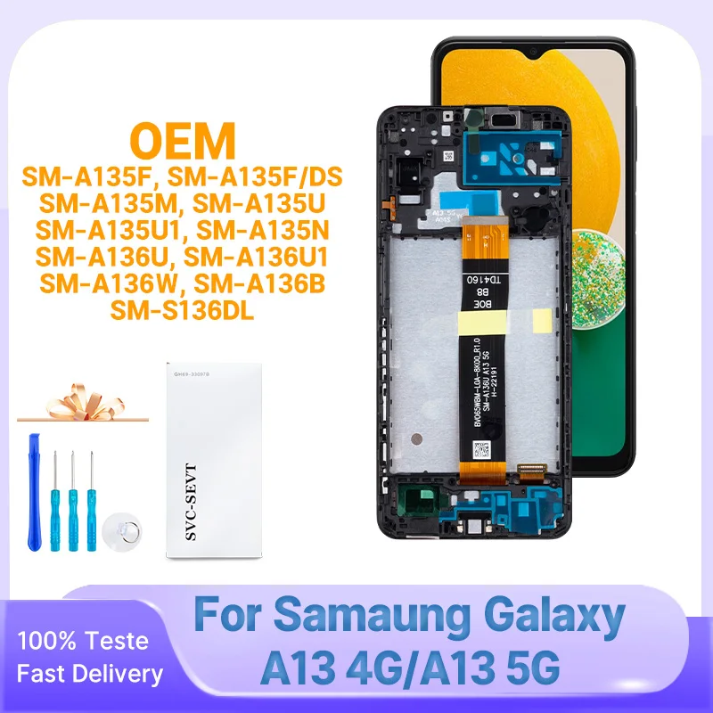 Écran de remplacement pour Samsung Galaxy A13 4G SM-A135F Avis complet et guide d’achat pratique