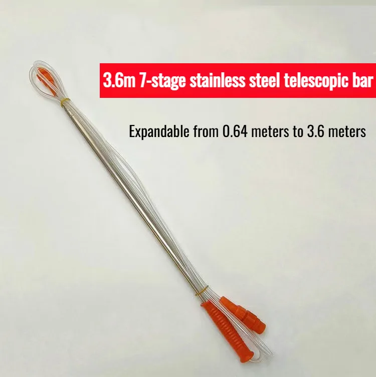 2,3/2,6/3,6/4,2 m Teleskop-Elektrosprüher, Gartensprühzubehör aus Edelstahl für Garten, Hof, Rasen – Detail 16