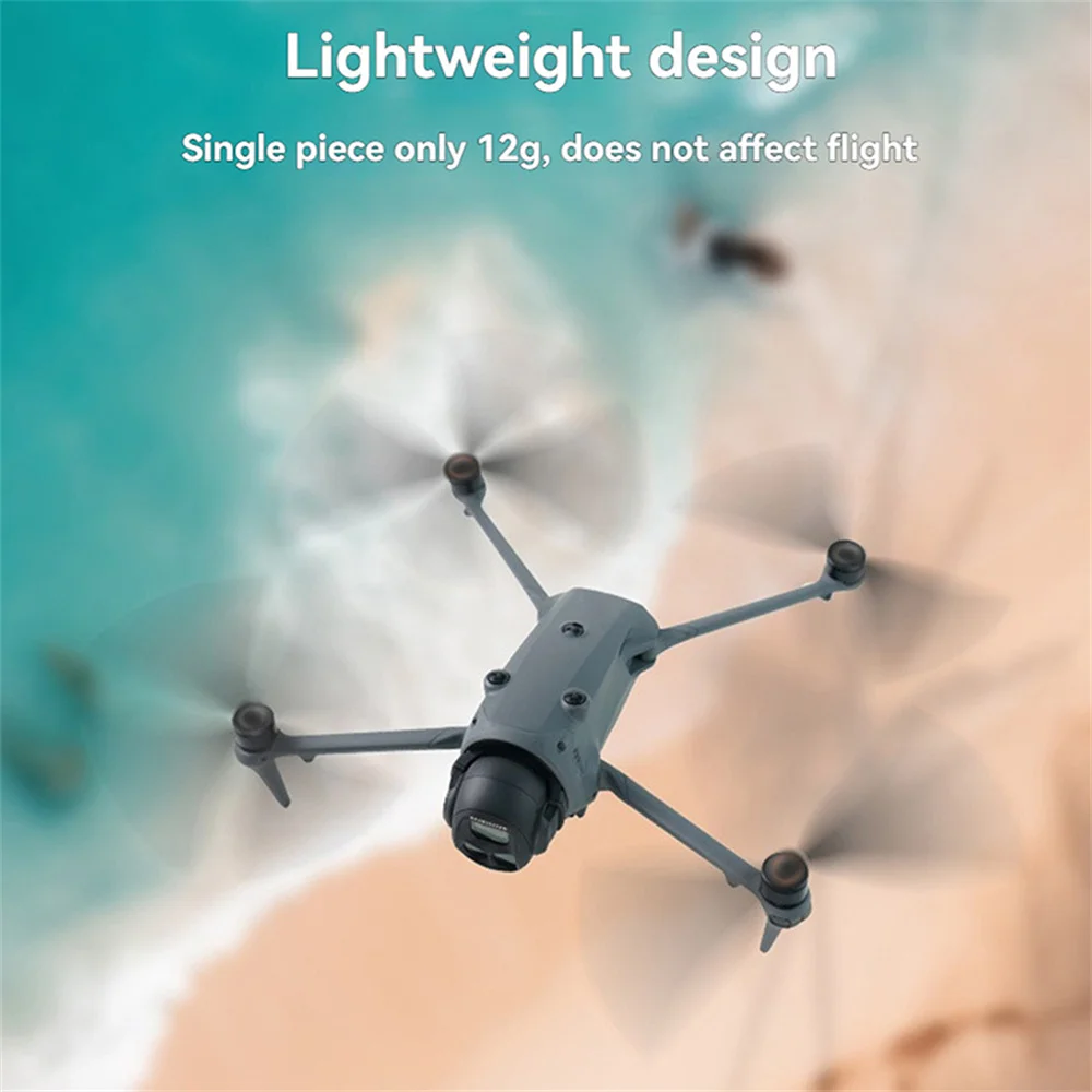 ﻿ 2 أزواج شفرات المروحة الصغيرة PC ل DJI MAVIC 4 PRO الإفراج السريع المروحة خفيفة الوزن الطائرة بدون طيار الجناح قطع الغيار التبعي