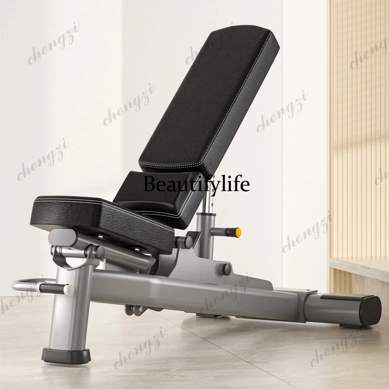 A85 Commercial Dumbbell Fitness Stool Multifunctional Fitness Board Household Bench Press Bird Stool Fitness Chair Training