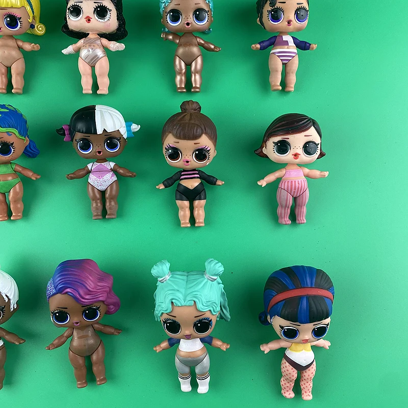 1pc can choose 8cm Lols dolls Sister Girl Doll Rare Styles Limited Collection Toys Kids Lols Gift