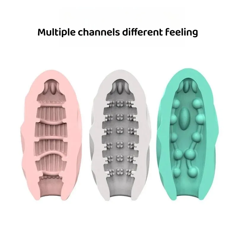 Stretchy Silicone Brinquedos Sexuais para Homens, Copa Masturbação Masculina, Massagem Peni, Glande Exercício, Boquete, Brinquedo Adulto, Vagina