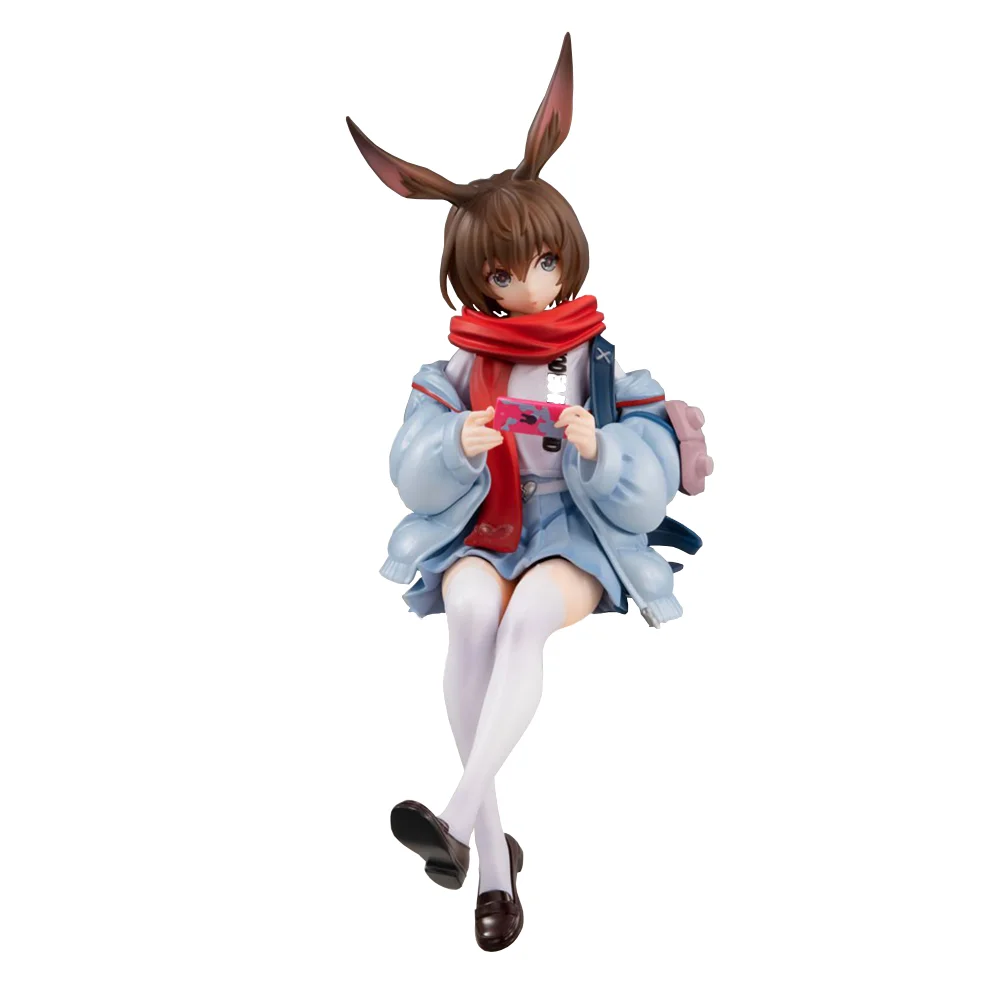 

Anime Figure Amiya sitting posture Action Figures cute girl Amiya figurine Doll PVC Model Toys Collection Statue Children Gifts