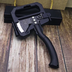 3Cr13 stainless steel outdoor axe camping mountaineering axe fire hammer axe multi-purpose breaking axe nylon fiberglass handle