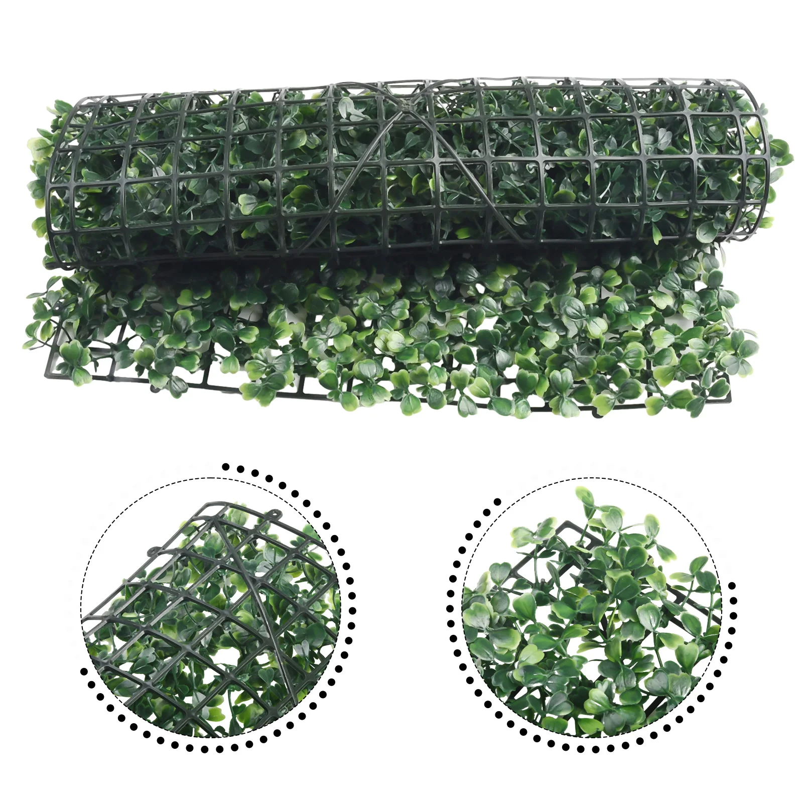 Artificial Plant Walls Foliage Hedge Grass Mat Greenery Panels Fence 40x60cm Garden Front And Back Yard Wall Floor Decoration