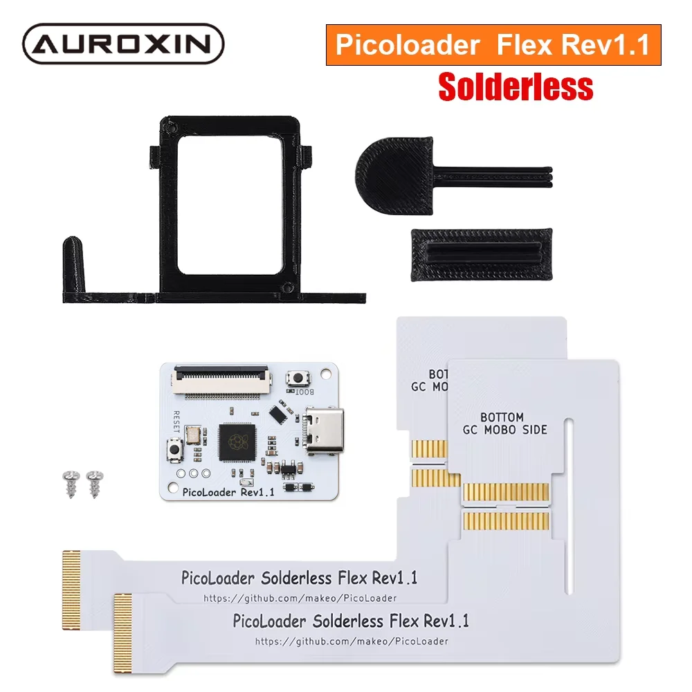 PicoLoader Flex Rev1.1 Solderless Cable Open Source Based On RP2040 Support SD2SP2 GC2SD SDGecko For GameCube NGC Console