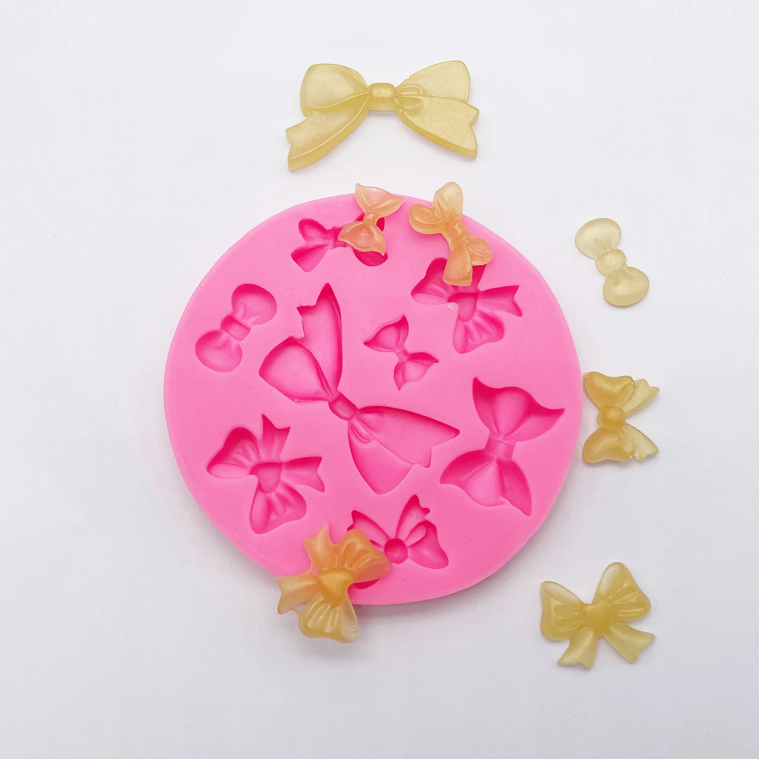 Schleifenbandformen, Sugarcraft-Ton, DIY-Kuchen, Dessert, Gummibonbons, Cupcakes, Polymer-Ton, Gumpaste-Form