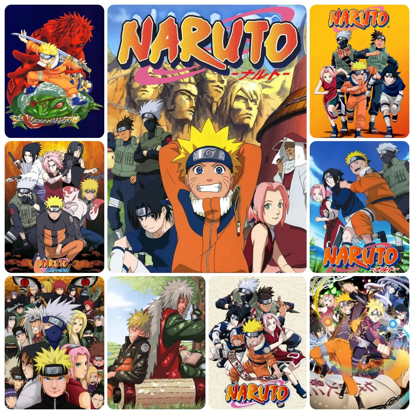 

1000 PCS Puzzles for Adults Naruto Shippuden, Jigsaw Puzzles Educational Games Colorful Puzzles Gifts Home Decor