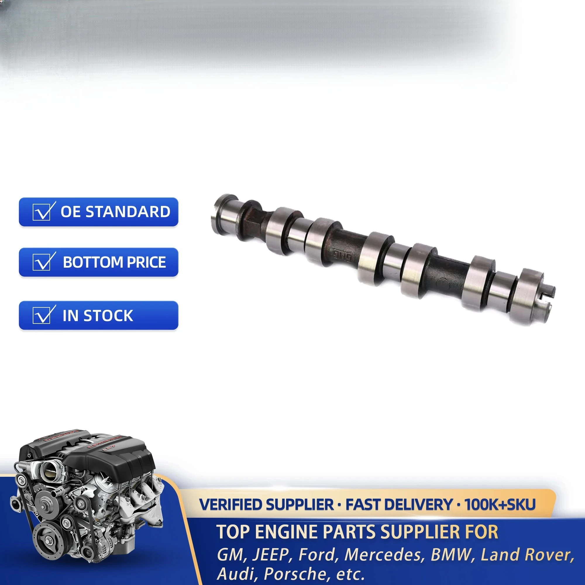 Árbol de levas del motor 1.0 litros Opel Agila A Corsa B/C/D Vauxhall 24410112 636043 636022 24428683 5636058 9120516