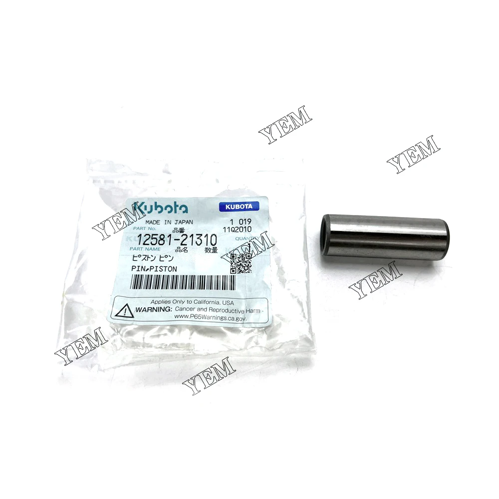 3PCS 12581-21310 Piston Pin For Kubota DF750 Engine Parts