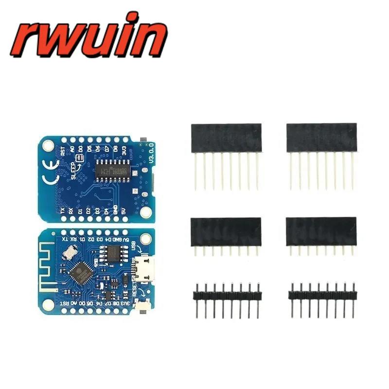 WeMos D1 Mini Pro V3.0 V4.0 NodeMcu 4MB/16MB Lua WIFI Internet of Things Development board based ESP8266 CH340G Nodemcu V2