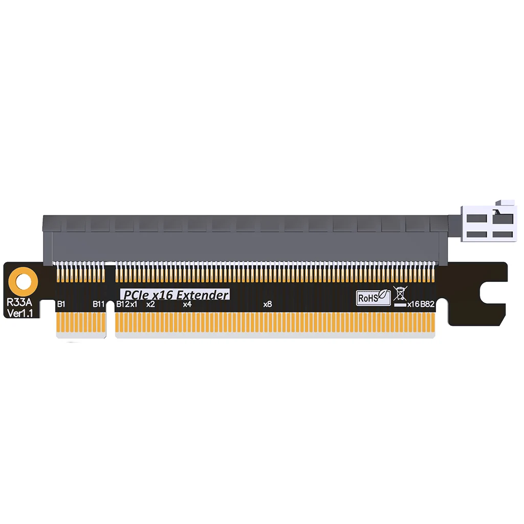 Pcie 4.0x16 Gen3/4 Placa de proteção de teste Placa gráfica Expansão Riser Card Adaptador PCI Express x16 Extensor Slots Protector