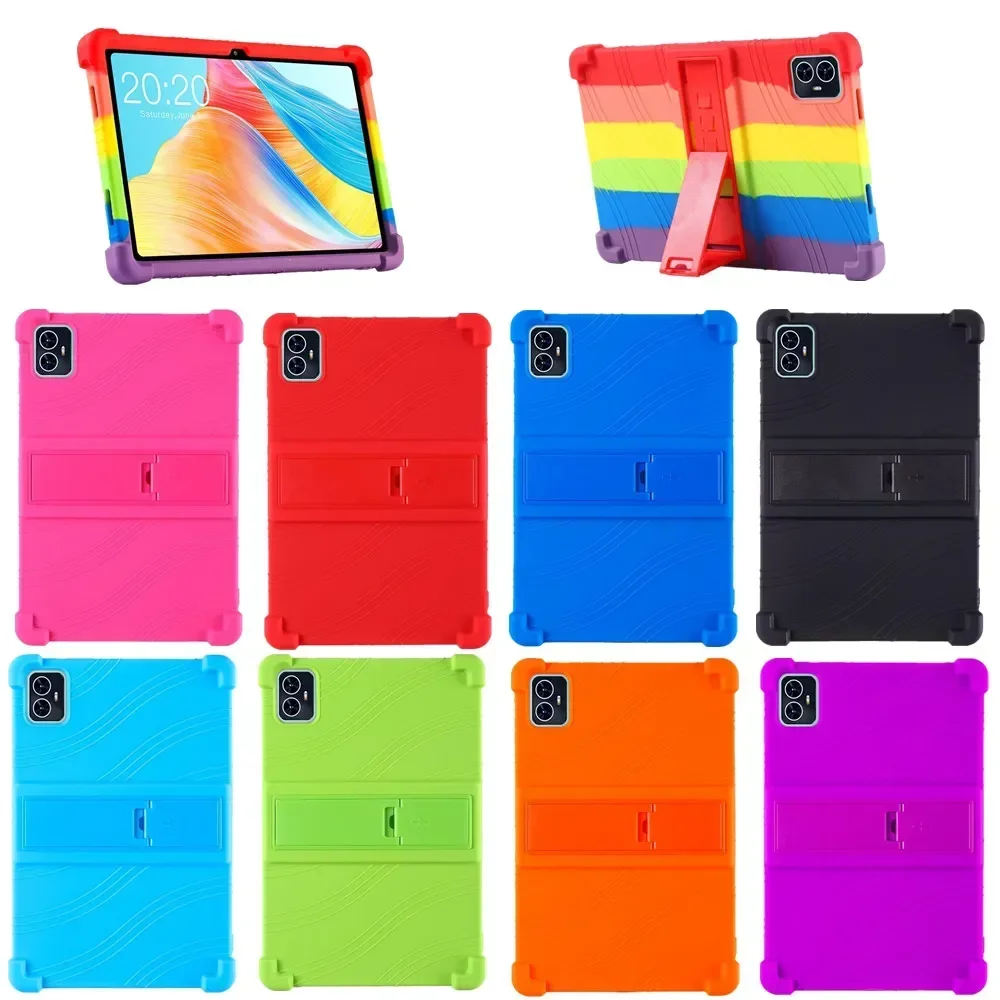 Soft Cases for Teclast M50 Pro Tablet Case Shockproof Silicon Stand Protective Shell for Teclast M50 M50HD 101'' Tab Cover