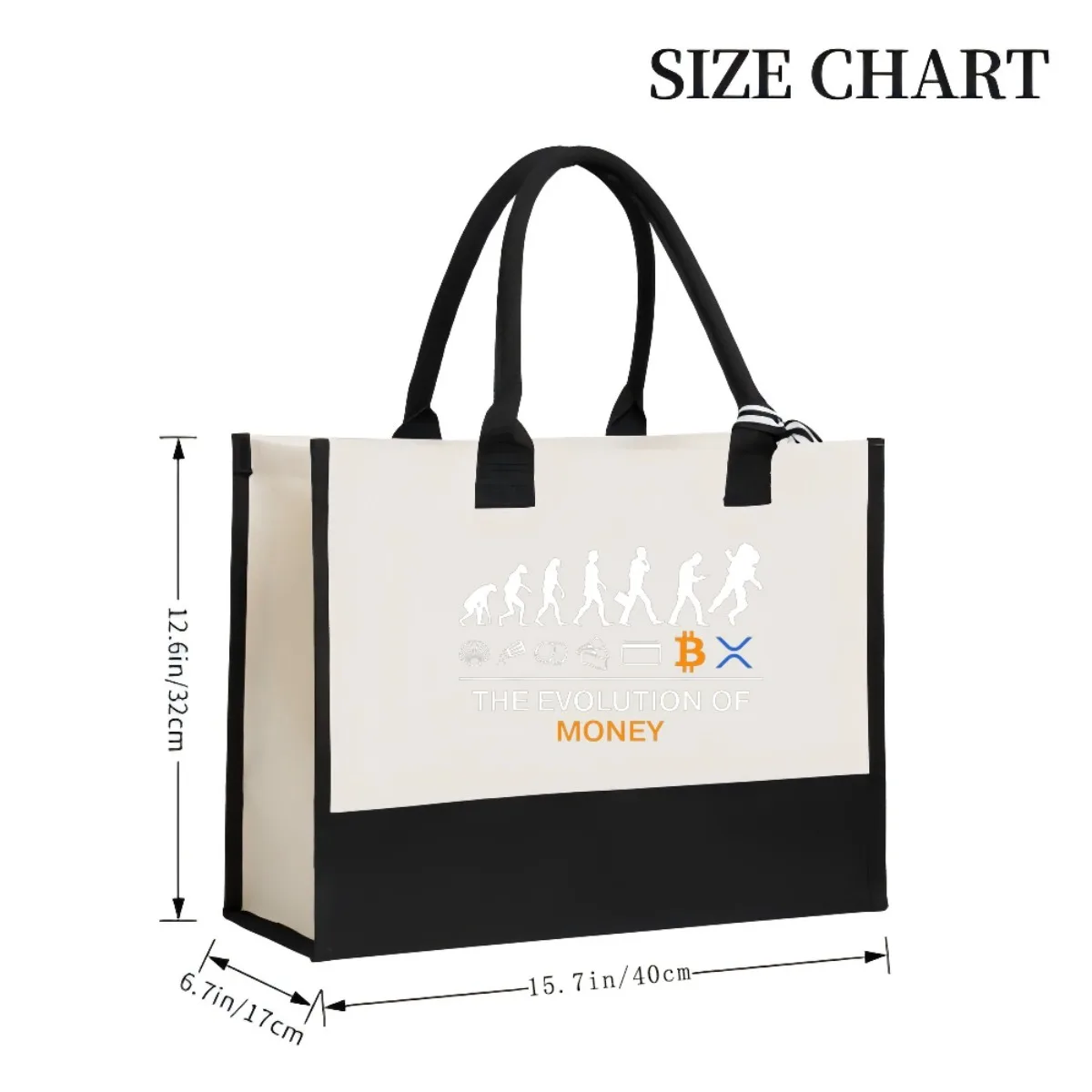 تطور المال 2026 وصول جديد موضة عملية واسعة قابلة لإعادة الاستخدام حمل حقيبة نمط طباعة 2 لهجة الثقيلة كتول كبير #3