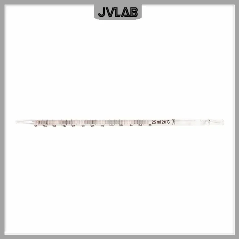 Glass Volumetric Pipette Graduated Transfer Straw Dropper Lab Glass Measuring Pipets Color Ring Volume 1 2 3 5 10mL Length 20cm