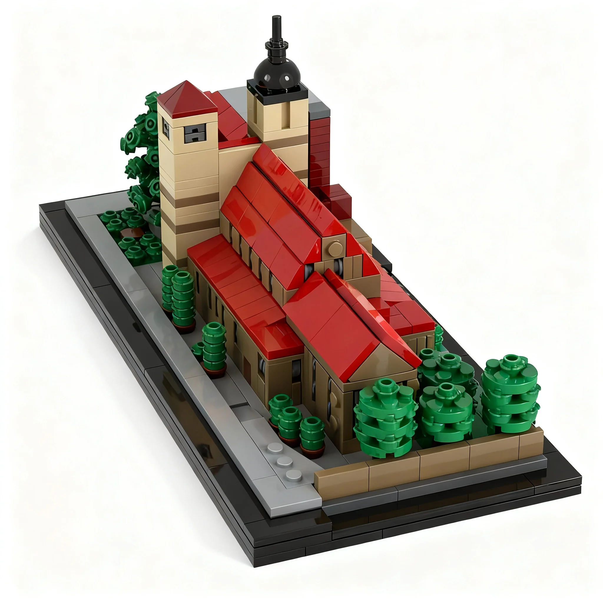 835 Piezas MOC Reglerkirche Er - Kids Education In Germany reseña y precio