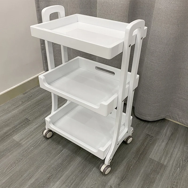 

Высококачественный инструмент для ногтей, простая тележка, мобильная стойка для хранения, косметическая тележка, парикмахерская Carro Almacenamiento Ruedas, коммерческая мебель