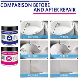 Magic Ceramic Tile Repair Agent Ceramic Repair Paste Floor Toilet Bathroom Sink Tile Repair Agent Multipurpose