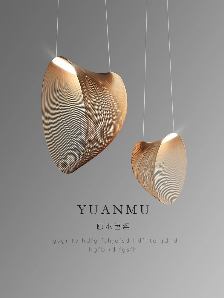 

home decor Living Room Lamp Nordic Wood Creative Style Bar Table chandelier lights hanglamp lamparas modermas de techo