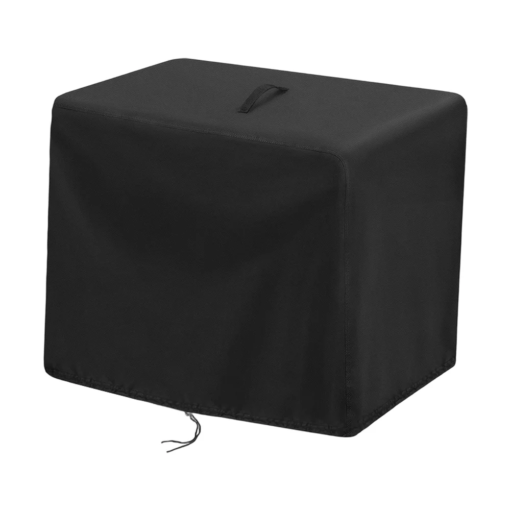 

Waterproof Dustproof Cover for 8 Gallon Portable Air Compressor Oxford Fabric Black 26L x 14W x 23H in Pancake Style Fit