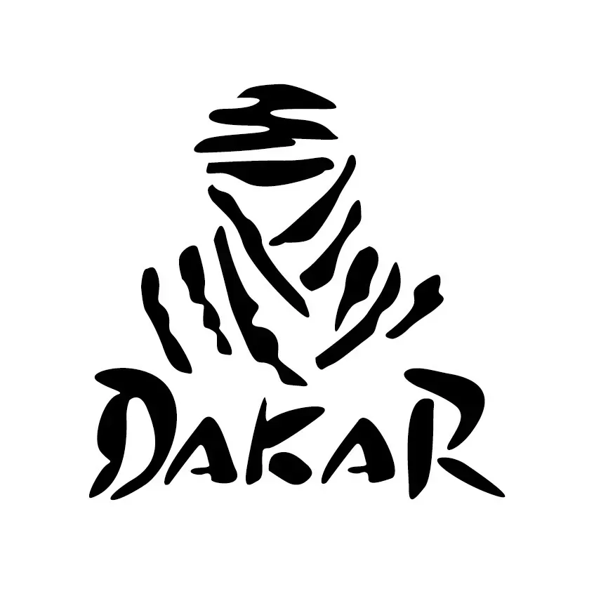 11x11cm DAKAR Rally Game Car Sticker Auto Body Bumper Windows Motorcycle Laptop Walls Vinyl Film Decal Car Tuning Accessories