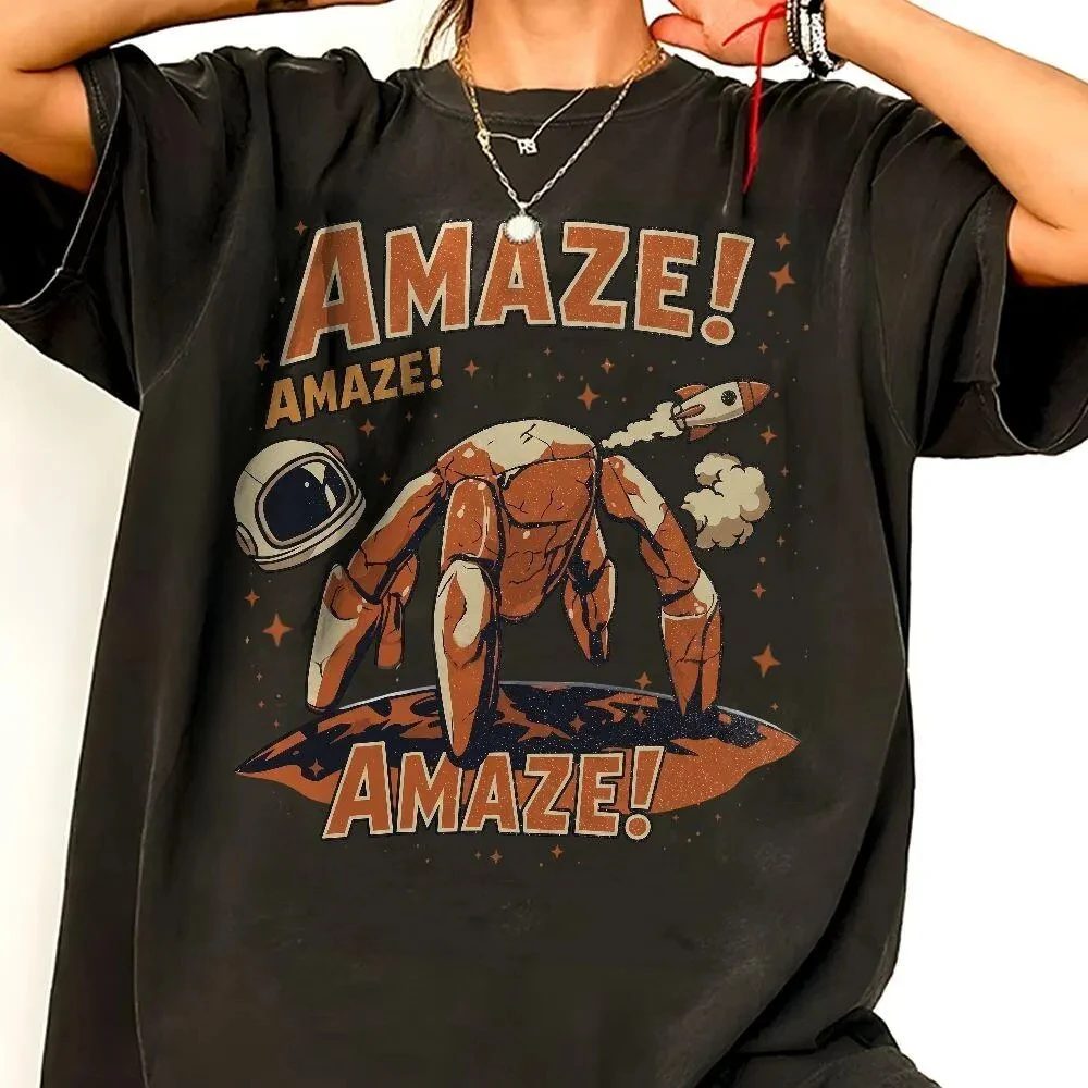 Amaze Rocket Rocky Project Hail Mary Retro Shirt, Suitable for All Seasons, Unisex Casual T-shirt