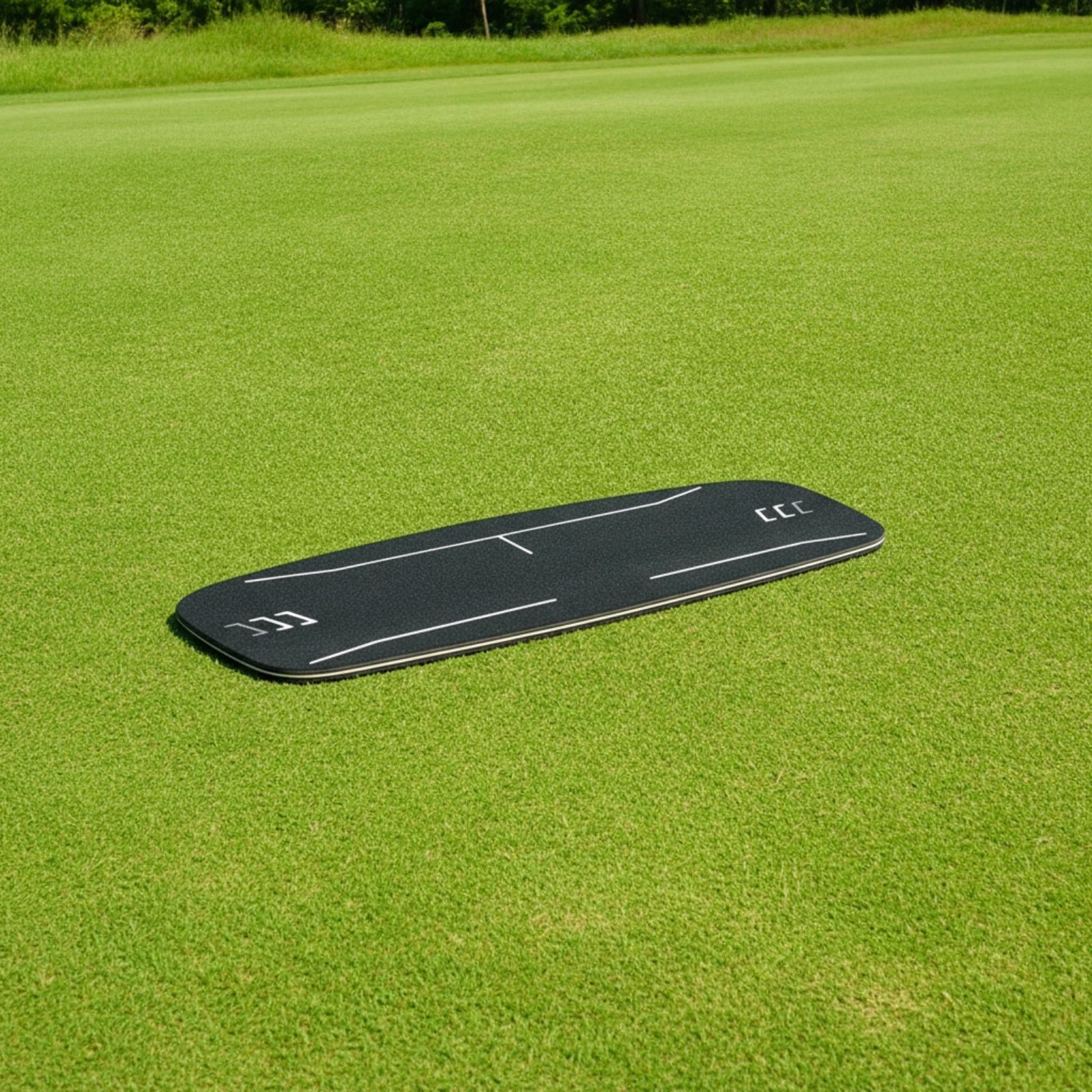 Golf Swing Training Board Instant Feedback Golf Alignment Board Textured Indoor for Golfers, Home Practice, Driving Range - view 4