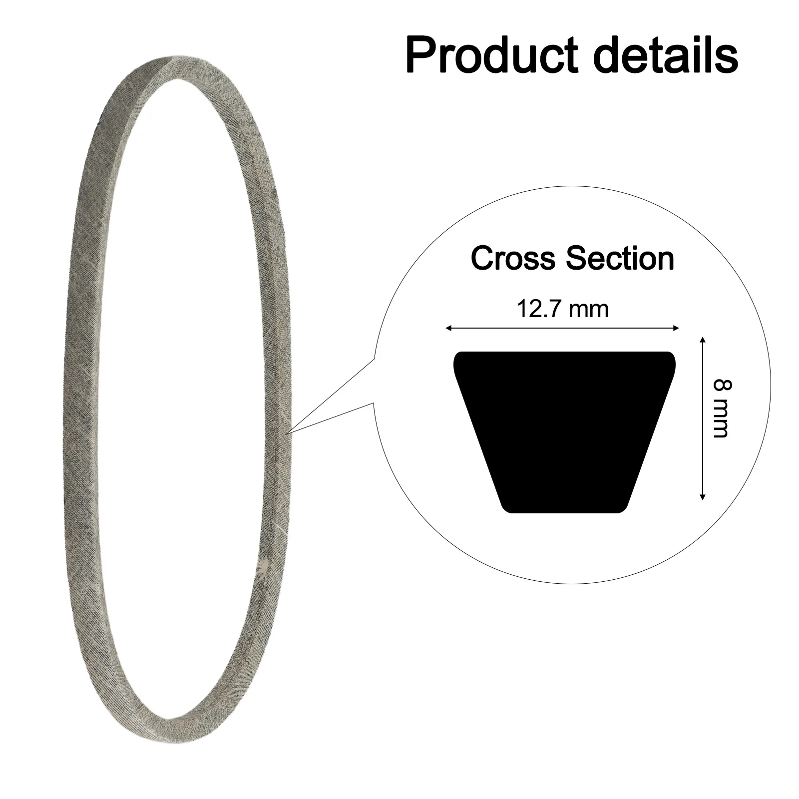 Premium Drive Belt for Walker and for massey for ferguson For 7540241 75405040 9540241A 95404057 95405040 578453623 58