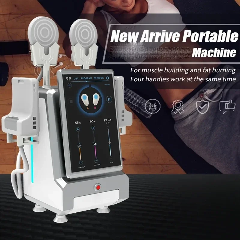 2024 Factory Direct Selling Professional Muscle Stimulation Ems Beauty Muscle Electromagnetic Beauty Slimming Emt Machine