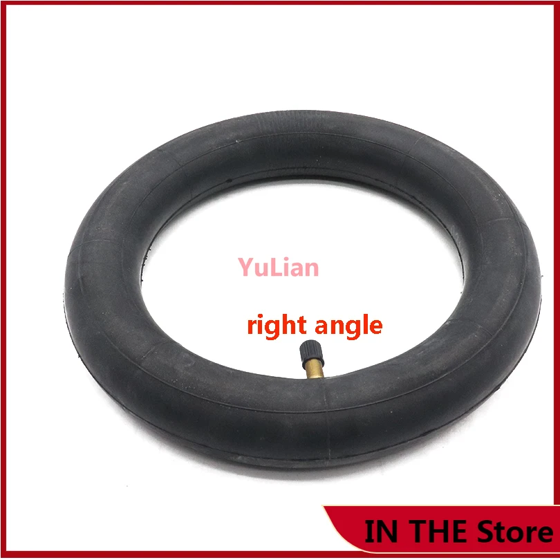 10 Inch Inner Tube 10x2.5  Innertube with bent valve 0 45 90 Degree  for Baby Stroller Pram Scooter