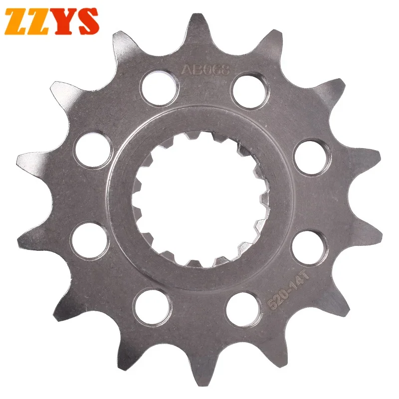 

520 14T Tooth Front Sprocket Gear Star Pinion For Yamaha ATV YFM700R YFM700 R YFM70 YFM70RSB YFM70RSC Raptor R 2020-2024 YFM 700