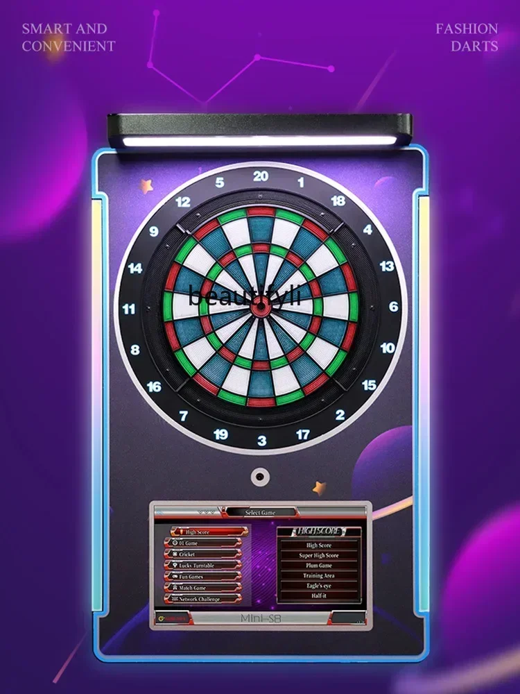 Jjs All-Intelligent All-in-One Machine Safety Metal Professional Networking Game Coin Insert Machine Dart Machine