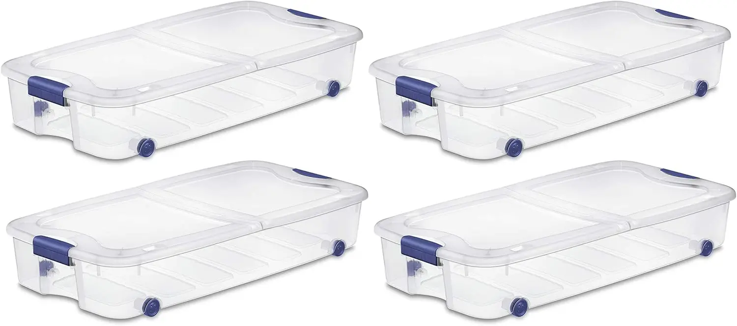 

Sterilite, 66 Qt./62 L Ultra Storage Box, Case of 4