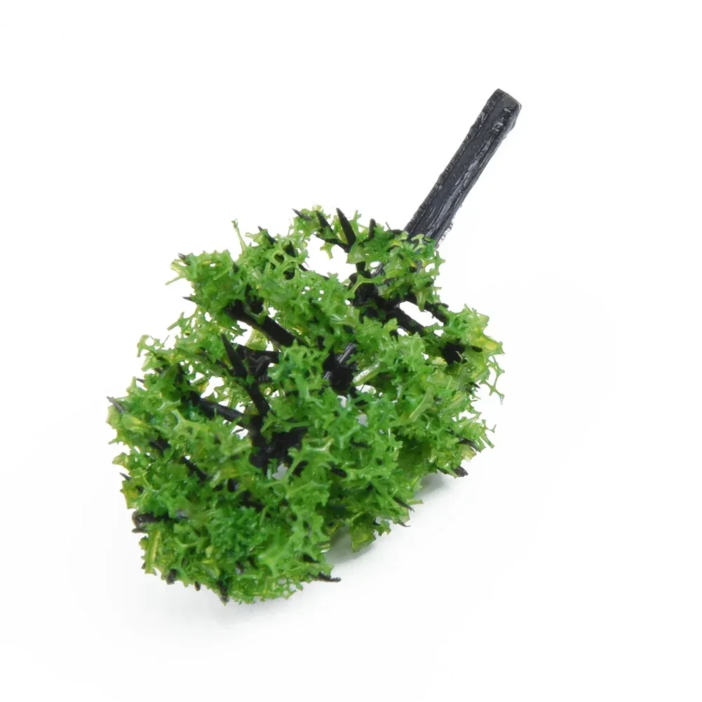 30-10pcs Model Trees 3D Landscape Artificial Miniature Tree Scenery Decoration Model Willow Trees Layout Train Railway 3.5-15cm