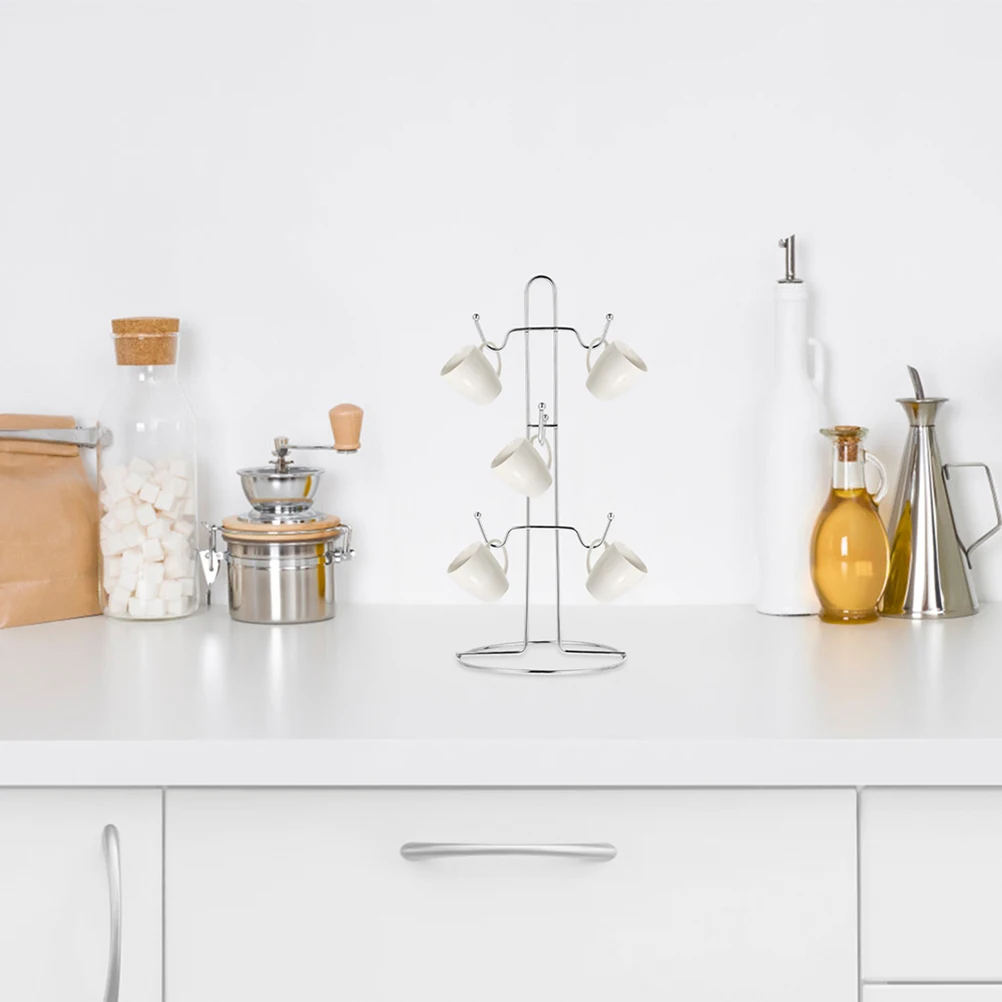 

2pcs Holder Bottle Drying Rack Coffee Tea Cup St Tree ganizer Home Kitchen Storage Coffee Mug Holder For Counter St Space