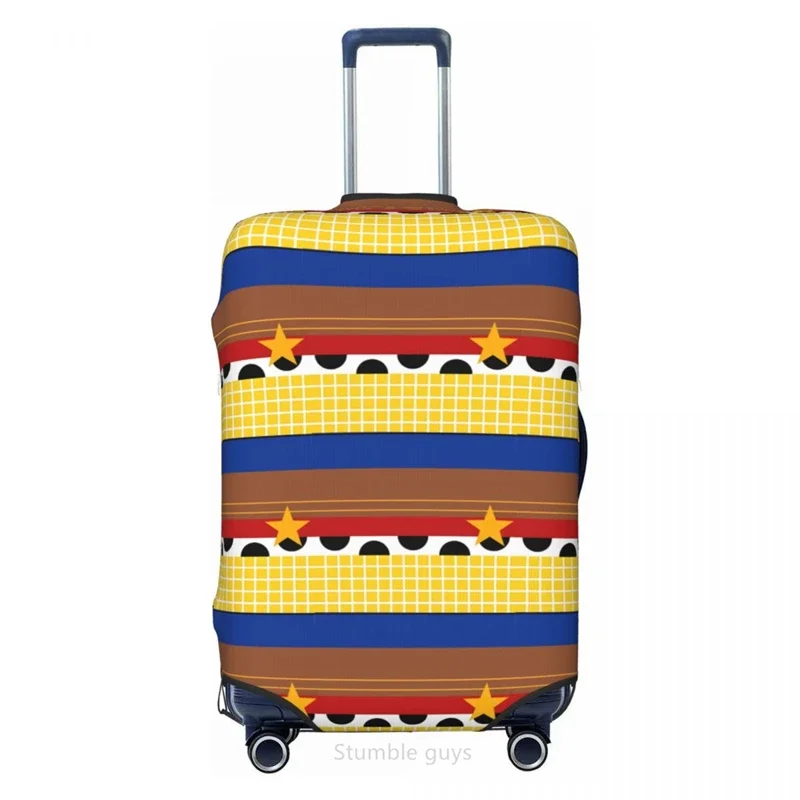 

Thick Elastic Luggage Protective Cover Toys Print For 18-32 Inch Luggage Durable Washable Dustproof For Airplane Road Travel